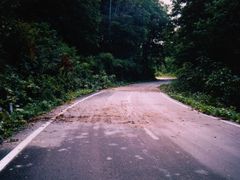 写真:清掃により土砂が減った様子