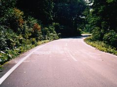 写真:清掃完了後の路面