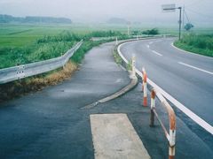 写真：危険な段差