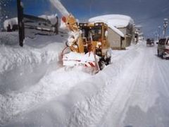 写真：歩道除雪の様子