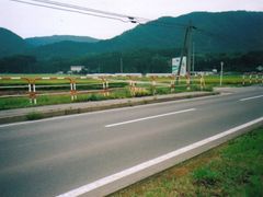 写真：施工前の道路