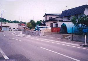 写真：歩道設置後