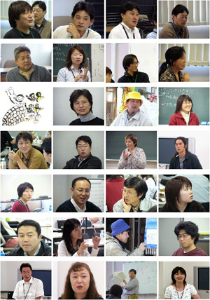 写真:セミナー受講生と講師陣