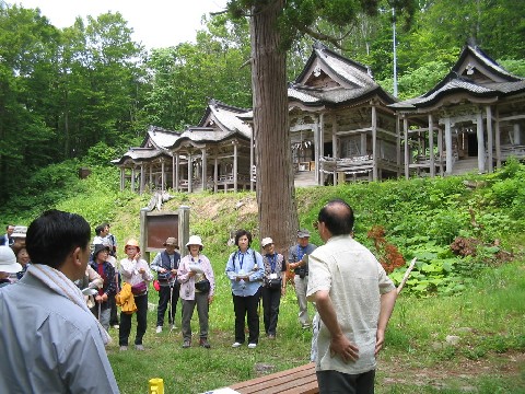 写真：赤神神社五社堂