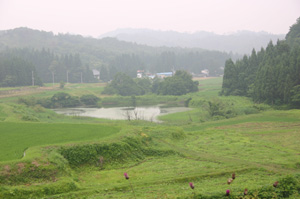 写真:塚須沢集落