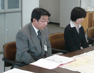 写真:教育庁表敬訪問