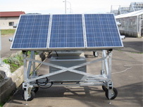 画像:太陽光発電機