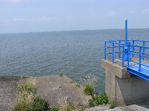 画像：８月８日 飯塚排水機場