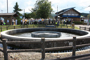 画像：関田円筒分水工