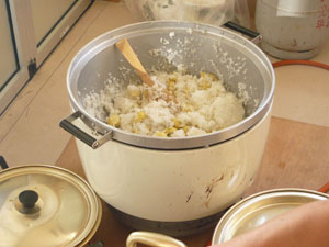 画像:栗ご飯