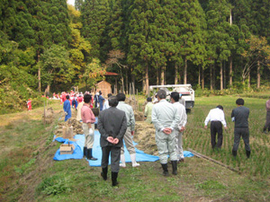 画像：石川理紀之助翁の山居跡1