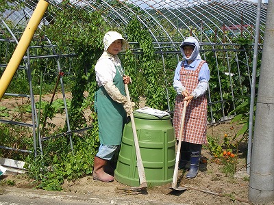 画像：農家民宿の女性
