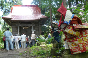 写真：木戸五郎兵衛稲荷神社外観