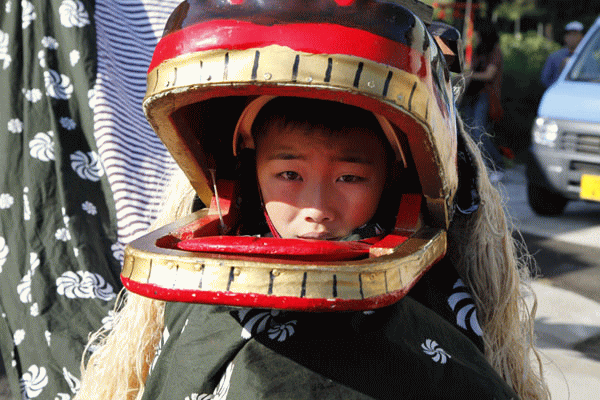 写真：八沢木獅子舞7