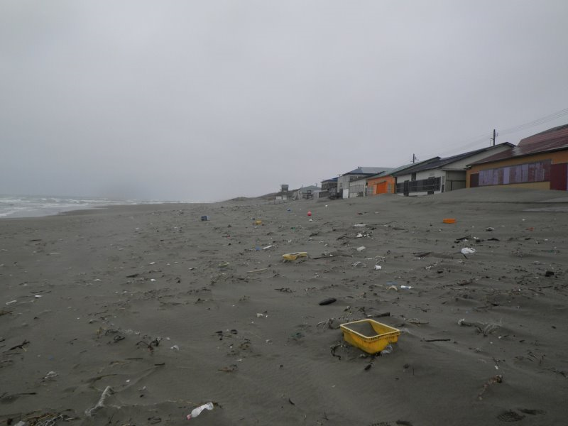 秋田市の海岸