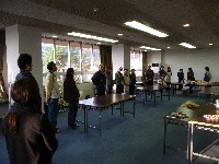 画像：お別れ会の挨拶