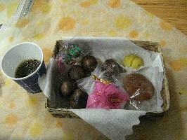 画像：西明寺栗の和菓子