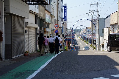 写真：まち歩き