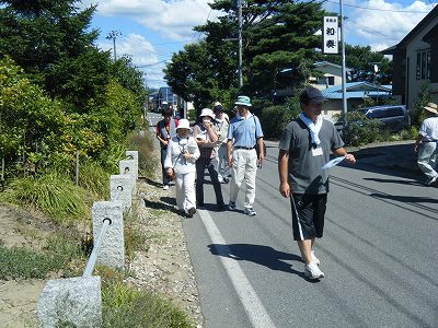 写真：まち歩き