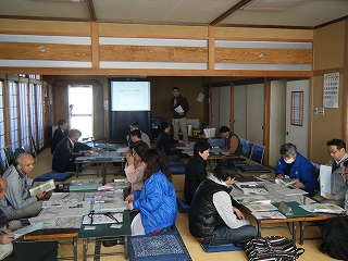 写真:県都市計画課の講義