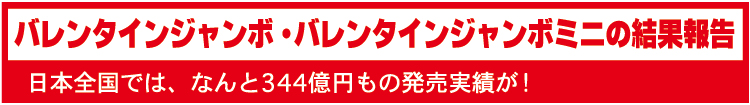 年末ジャンボ・年末ジャンボミニの結果報告　日本全国では、なんと1,394億円もの発売実績が！