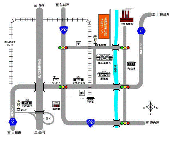 図；アクセスマップ