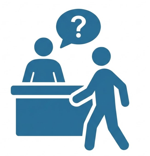 ピクトグラム（受付窓口）