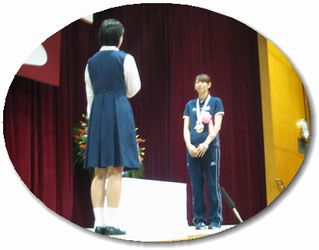 画像:後輩からのメッセージ