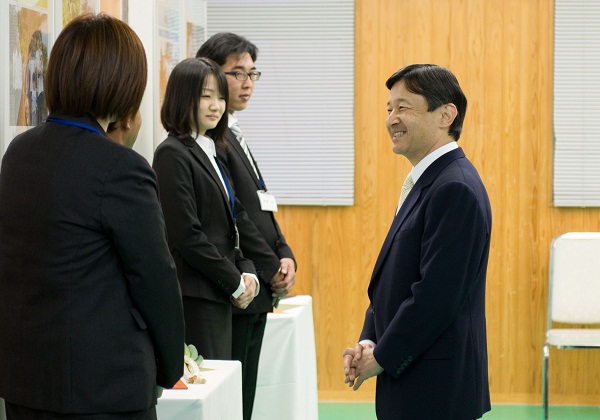 写真：青年農業者との御交流の画像