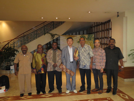 写真：インドネシアの訪問の様子19
