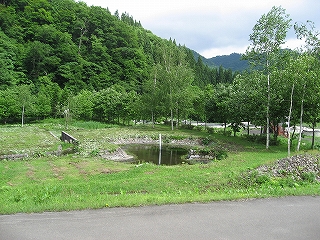 写真：人工河川