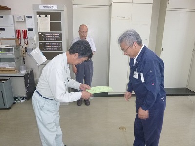 画像:団体認定証の交付式の様子5
