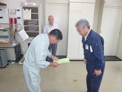画像:団体認定証の交付式の様子6