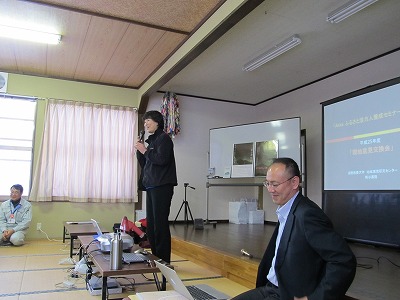 画像 : 地域住民との意見交換1