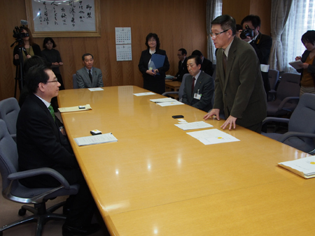 画像 : 浜田昌良復興副大臣との会談の様子6