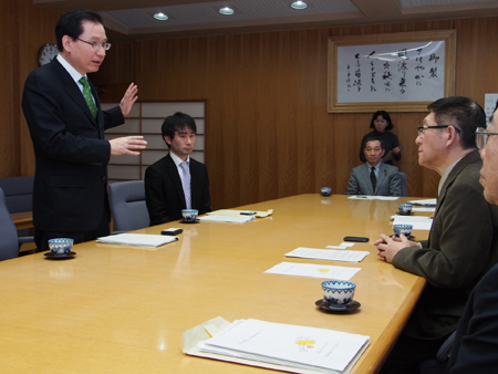画像 : 浜田昌良復興副大臣との会談の様子8