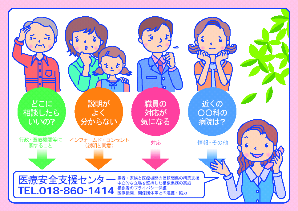 図:こんな悩みありませんか？チラシ