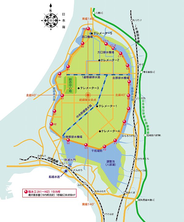 図:施設位置図