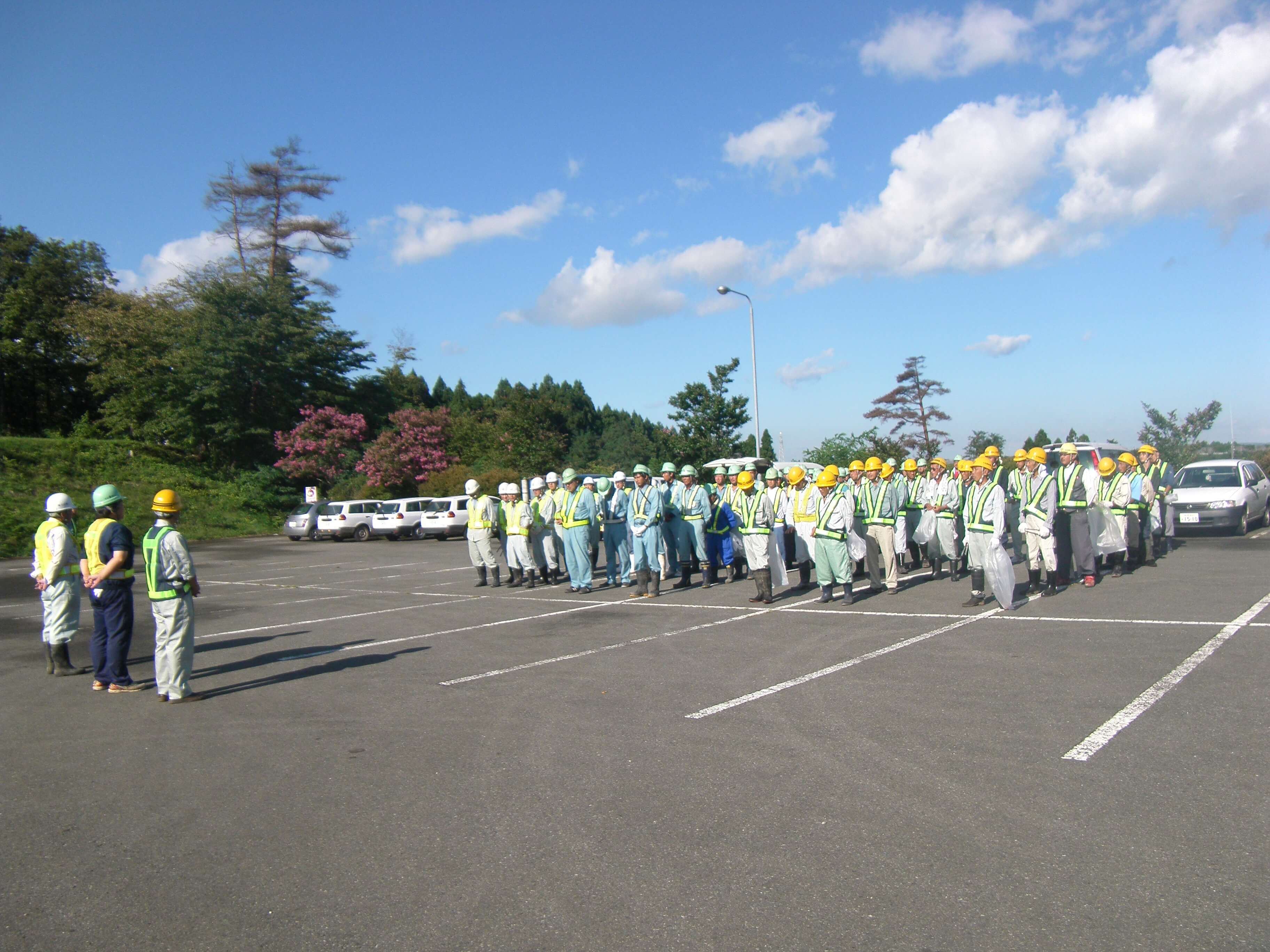 写真：開会式の様子1