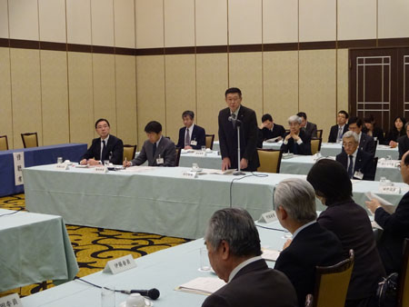 写真：平成２６年度秋田県医療政策会議の様子