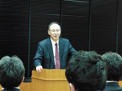 写真:講師からの挨拶1