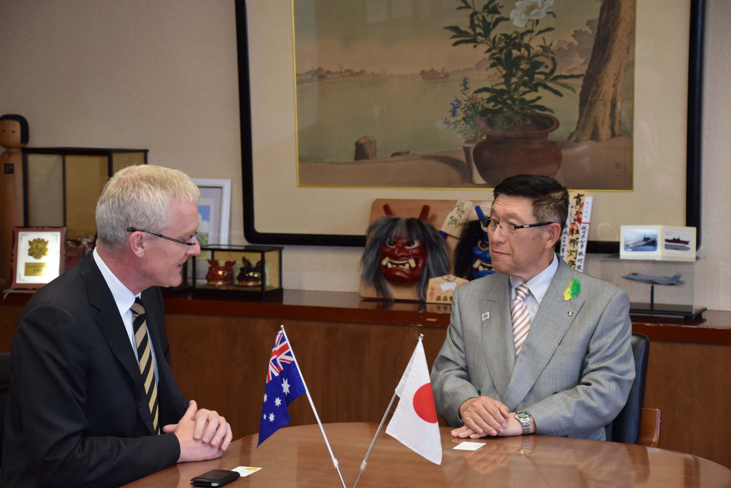 画像：駐日オーストラリア大使訪問