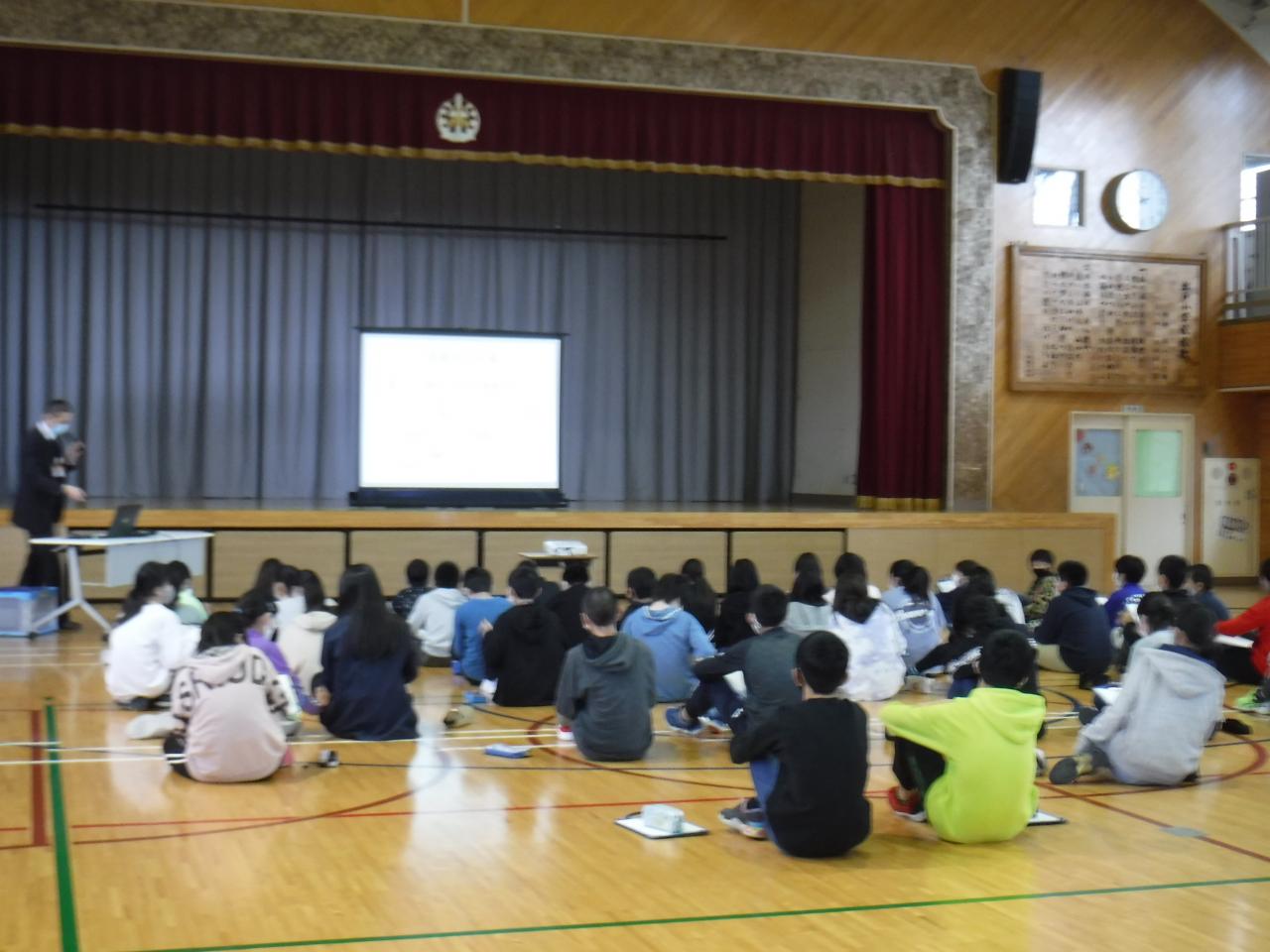 参加した児童の様子