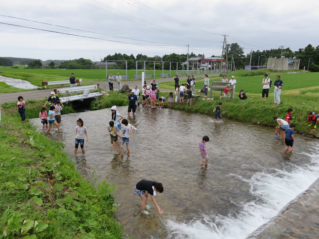 写真：上郷温水路群（にかほ市象潟町）