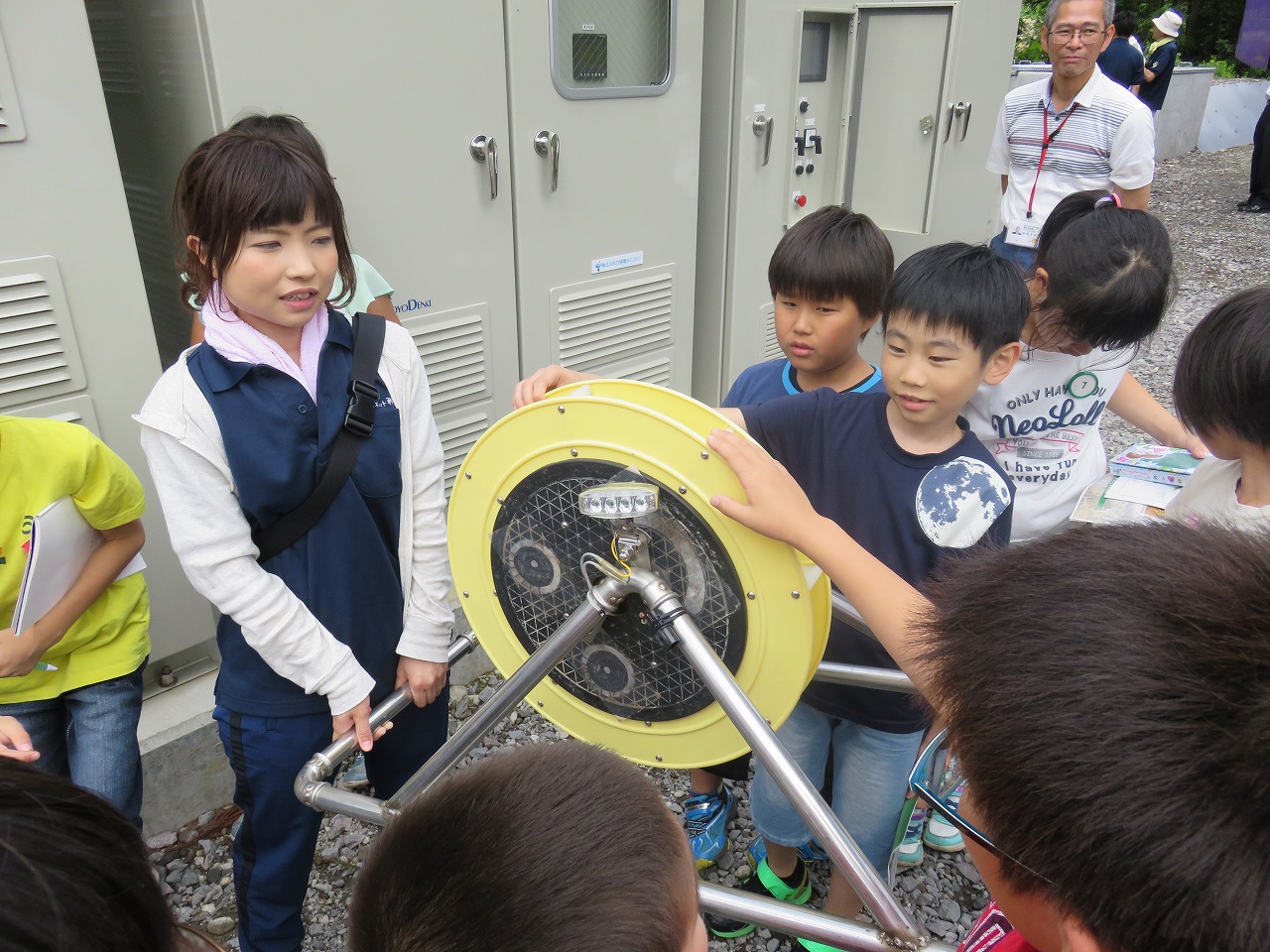 写真：畑野小水力発電（にかほ市大竹字ササメキ）