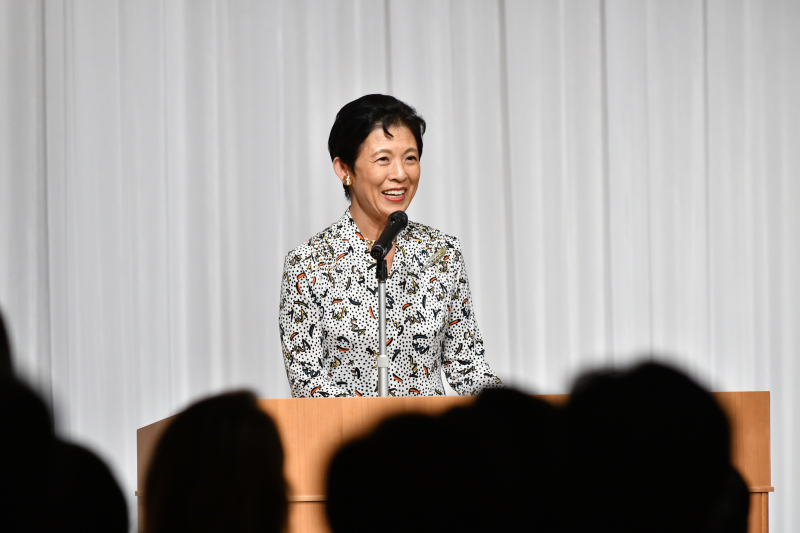 写真：開会式お言葉