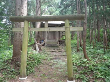 写真:中ノ台の神社