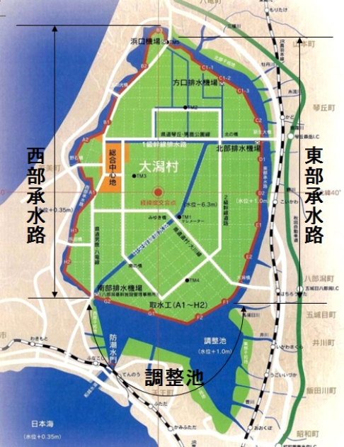 八郎湖の概要 美の国あきたネット