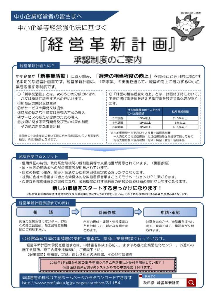 2026_経営革新計画チラシ(オモテ)