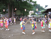 大里川原稲荷神社先祓舞